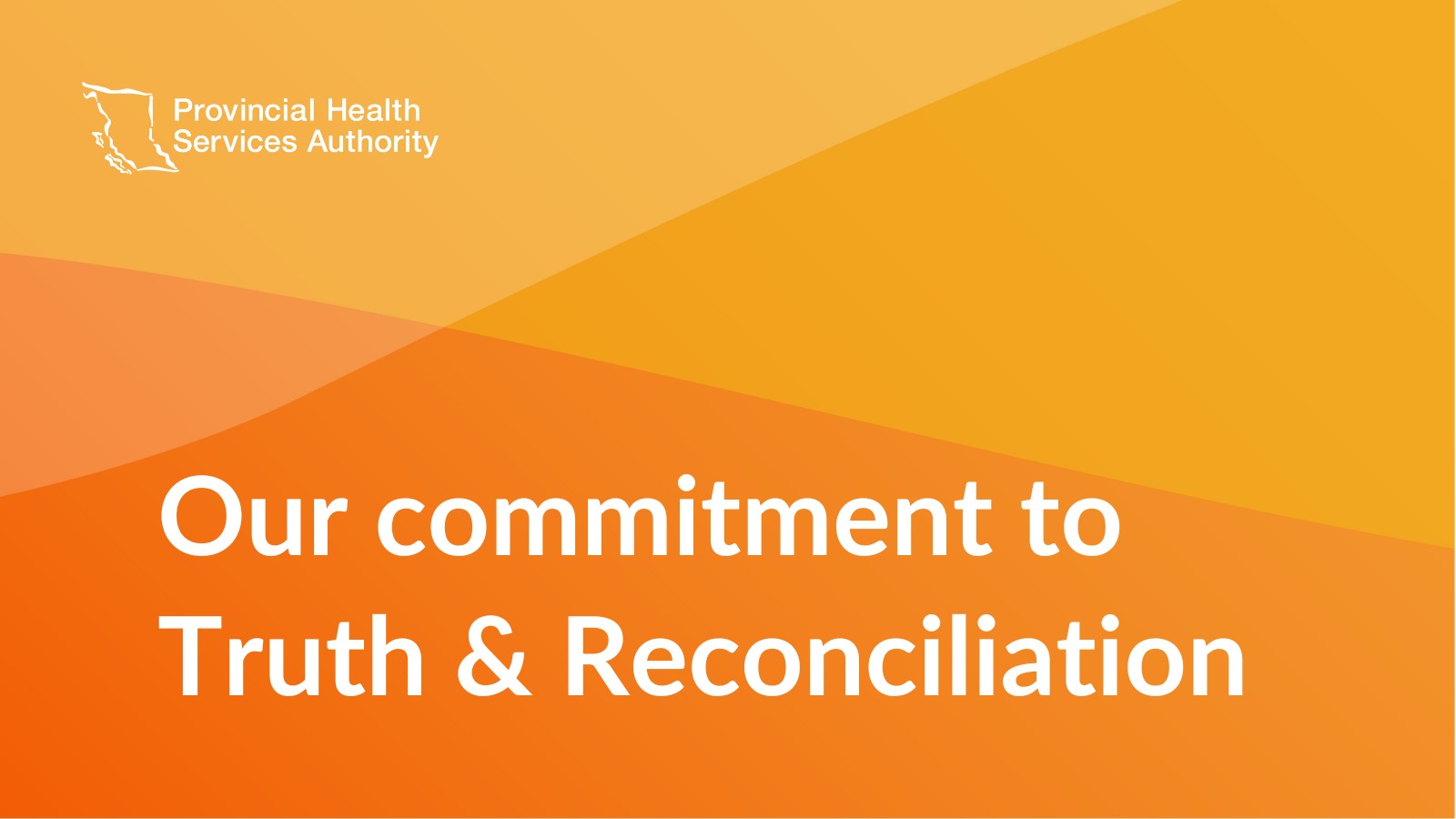 Our commitment to Truth & Reconciliation